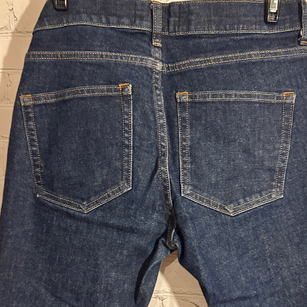 Everlane Dark Wash Blue Jeans - Picture 5 of 7